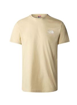 T-Shirt The North Face Basic Beige pour Homme