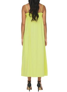 Robe Only Mia Jaune pour Femme