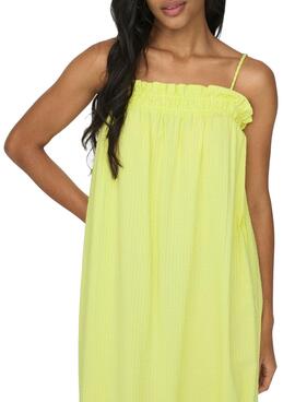 Robe Only Mia Jaune pour Femme