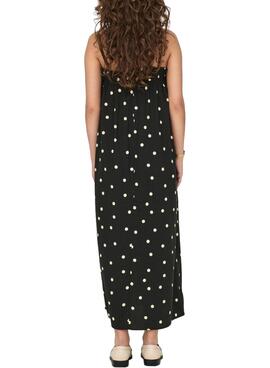 Robe Only Mia Dots Noire pour Femme