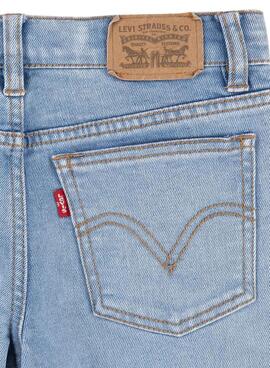 Pantalon Jeans Levis Wide Jambe Bleu pour Fille