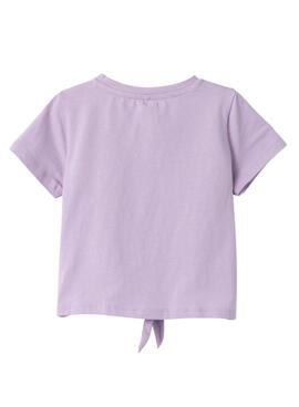 T-Shirt Name It Joma Morado pour Fille