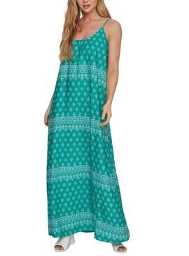 Robe Vila Atnia Turquoise pour Femme