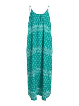 Robe Vila Atnia Turquoise pour Femme