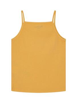 Top Pepe Jeans Anastasia Jaune pour Fille