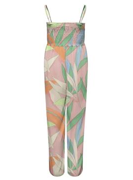 Jumpsuit Only Alma Life Poly Bianca Rosa pour Femme