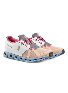 Baskets On Running Cloud 5 Rosa pour Femme