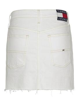 Jupe Tommy Hilfiger Izzie Mini Blanc pour Femme