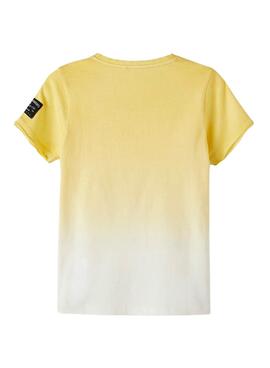 T-Shirt Name It Jander Jaune pour Garçon