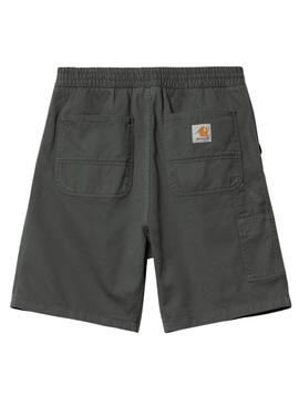 Bermuda Carhartt Flint Short Gris pour Homme