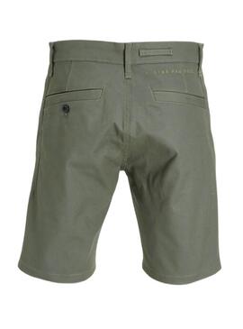 Bermudas G-Star Bronson Vert pour Homme