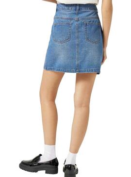 Jupe Naf Naf Gagathe Bleu pour Femme