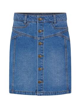 Jupe Naf Naf Gagathe Bleu pour Femme