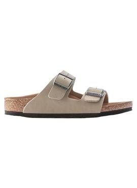 Sandales Birkenstock Arizona Beige Fille et Garçon