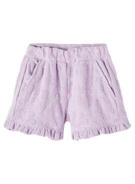 Short Name It Jenny Shorts Lila pour Fille