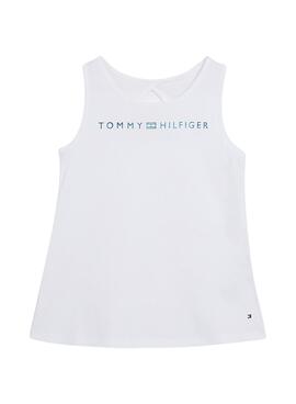 T-Shirt Tommy Hilfiger Tanktop Blanc pour Garçon