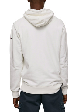 Sweat Pepe Jeans Edward Blanc pour Homme