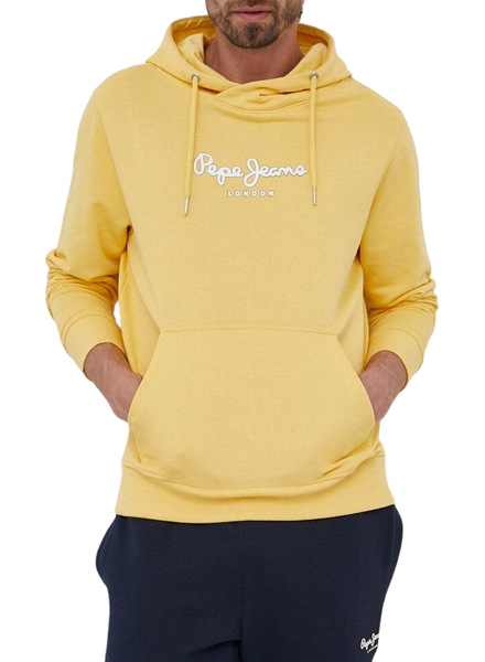 Sweat Pepe Jeans Edward Jaune pour Homme