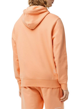 Sweat Lacoste Classic Fit Orange pour Homme