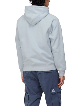 Sweat Carhartt Hooded Chasse Bleu Homme