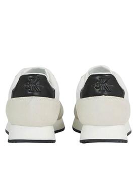 Baskets Calvin Klein Retro Runner Blanc Homme