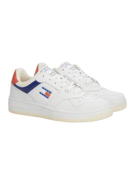 Baskets Tommy Jeans Premium Blanc pour Homme