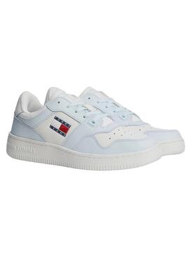 Baskets Tommy Jeans Retro Blanc pour Femme