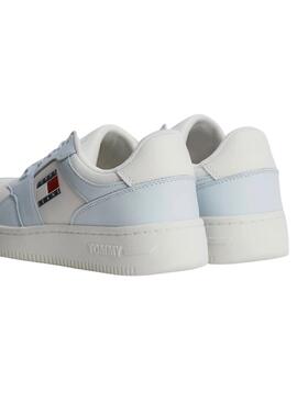 Baskets Tommy Jeans Retro Blanc pour Femme