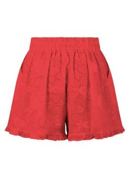 Shorts Naf Naf Relief Corail pour Femme