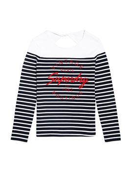 T-Shirt Superdry Callie Marin Femme