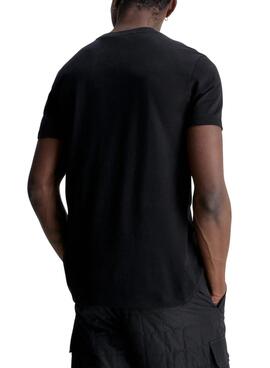 T-Shirt Calvin Klein Seasonal Noire pour Homme