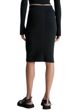 Jupe Calvin Klein Hook Noire pour Femme