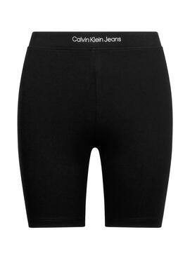 Shorts Calvin Klein Institutional Noire pour Femme