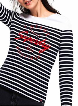 T-Shirt Superdry Callie Marin Femme