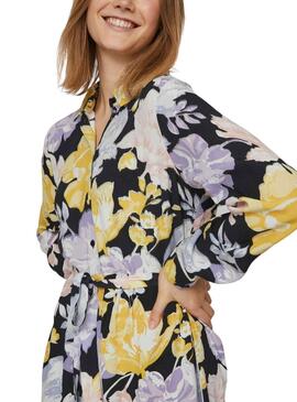 Robe Vila Kikki Flores pour Femme