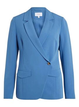 Blazer Vila Gula Bleu pour Femme