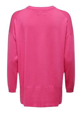 Pull Only Meddi Rosa pour Femme