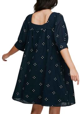 Robe Vila Marie Bleu Marine pour Femme