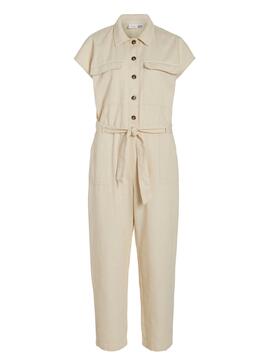 Jumpsuit Vila Tilo Beige pour Femme