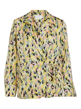 Veste Vila Soffy Jaune pour Femme