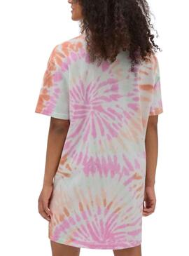 Robe T-Shirt Vans Resort Wash Center Vee Femme
