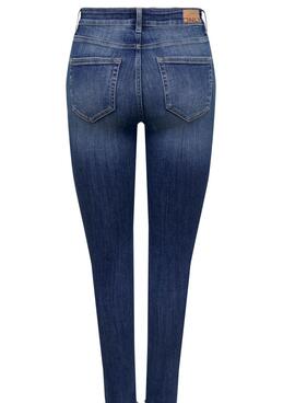 Pantalon Jeans Only Blush Bleu pour Femme