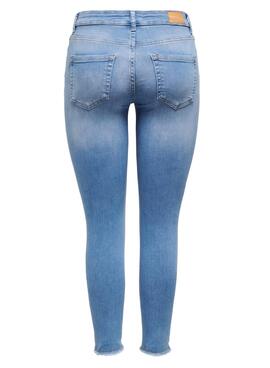 Pantalon Jeans Only Blush Bleu Claro pour Femme