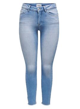 Pantalon Jeans Only Blush Bleu Claro pour Femme