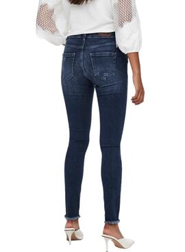 Pantalon Jeans Only Blush Bleu Marine pour Femme