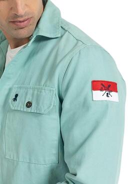 Surchemise El Pulpo Landscape Vert pour Homme