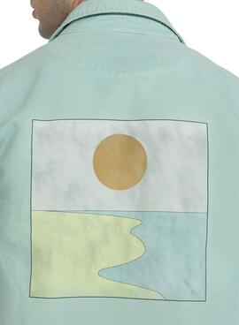 Surchemise El Pulpo Landscape Vert pour Homme