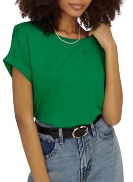 T-Shirt Only Moster Vert pour Femme