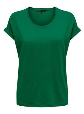 T-Shirt Only Moster Vert pour Femme