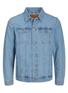 Veste Jack and Jones Jean Bleu pour Homme